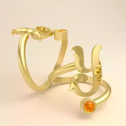 Ring Letter Y