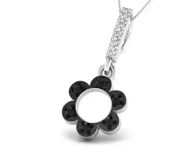 Women pendant 3dm render detail