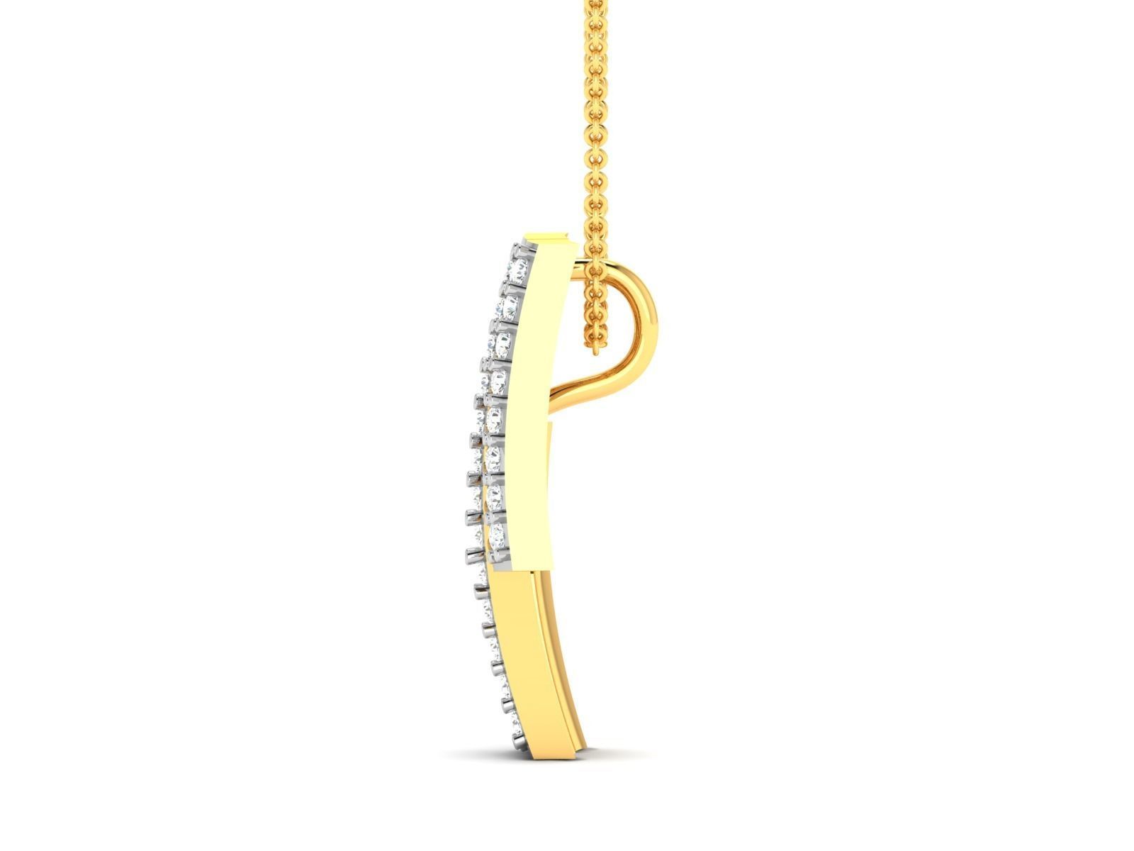 Women pendant 3dm render detail 3D print model_7