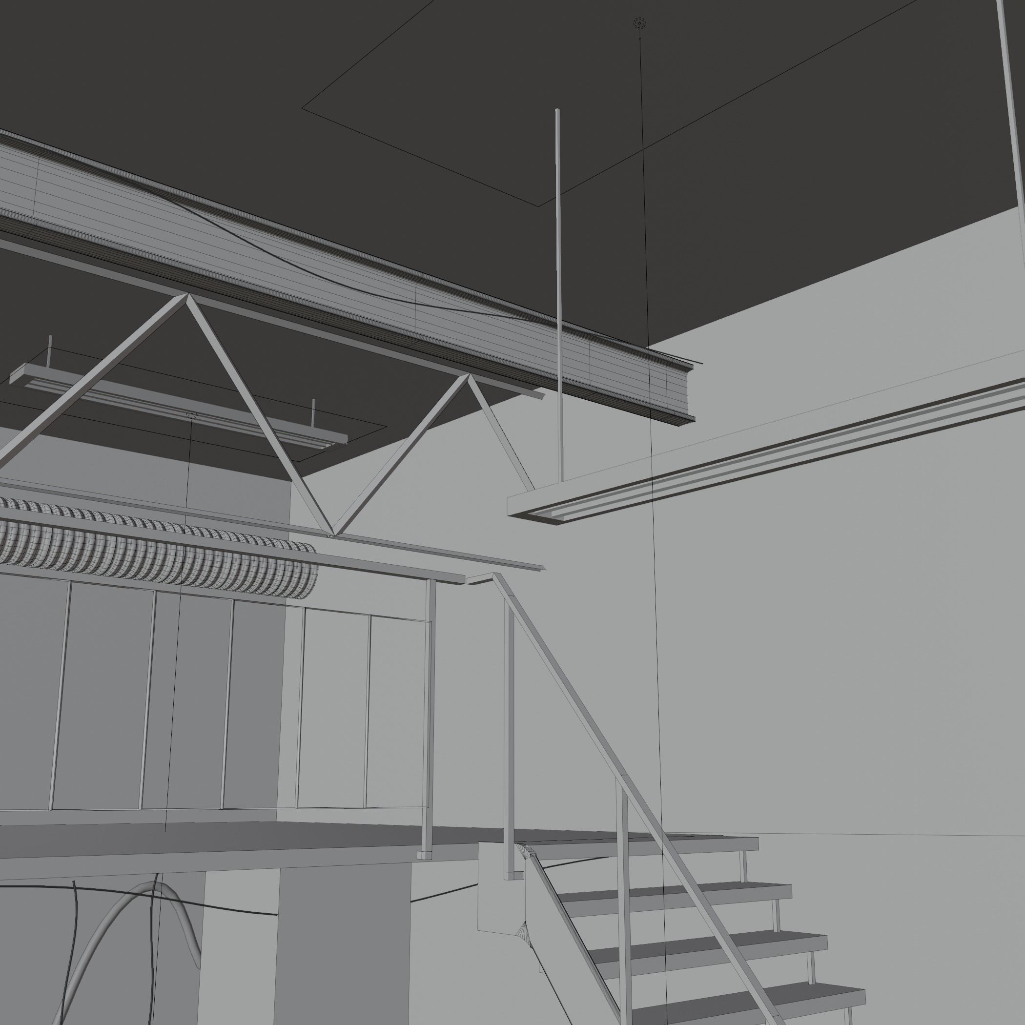 Christmas interior  3D model_6