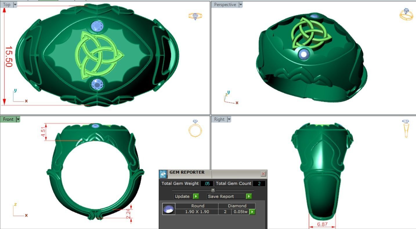 Tango or Ring  for Man Collection  3D print model_9