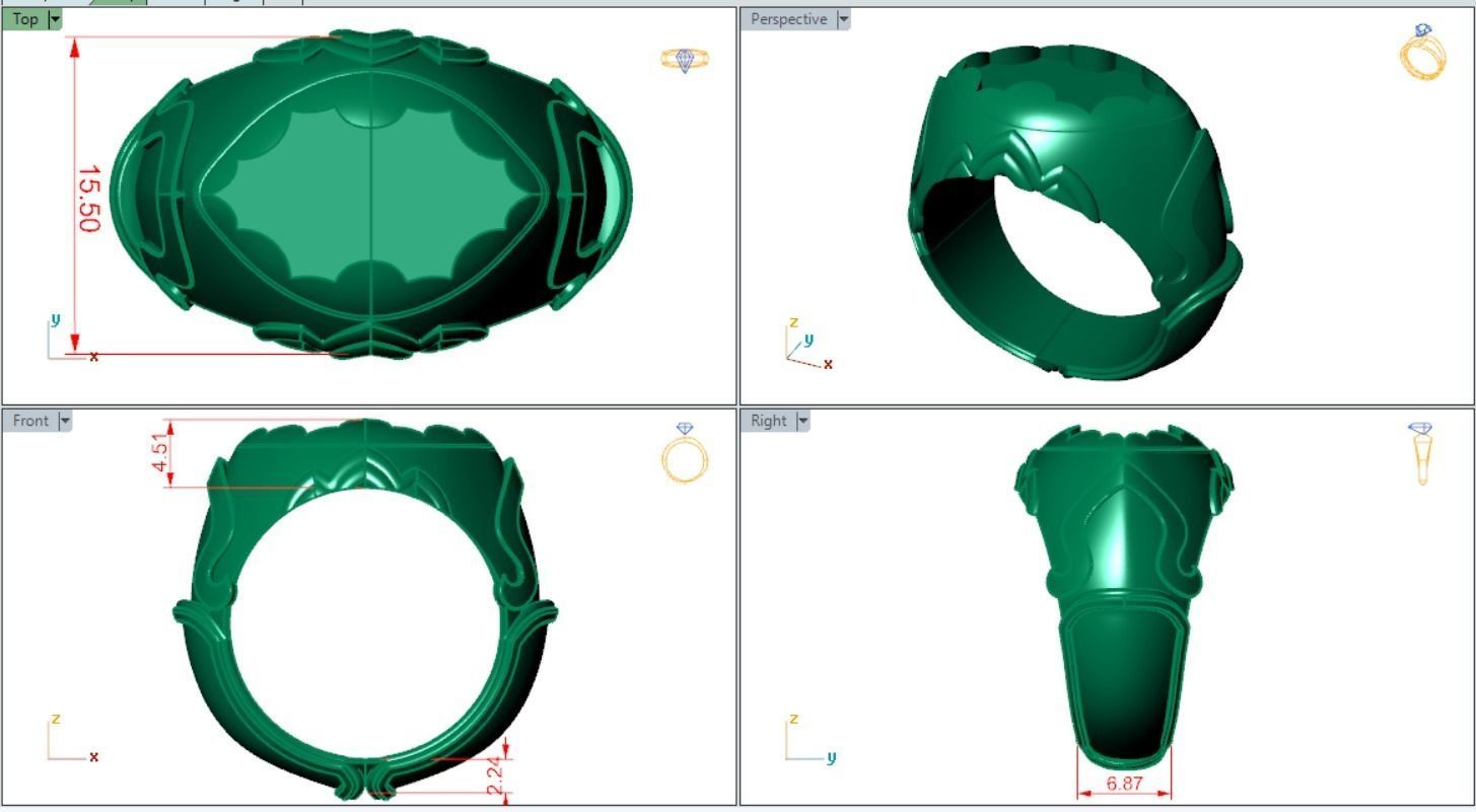 Tango or Ring  for Man Collection  3D print model_1