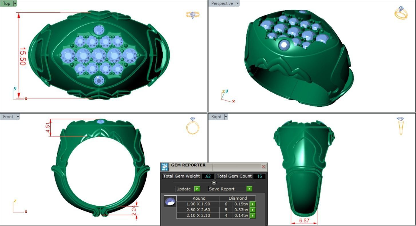 Tango or Ring  for Man Collection  3D print model_3