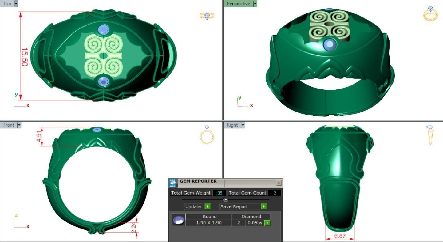 Tango or Ring  for Man Collection  3D print model_15