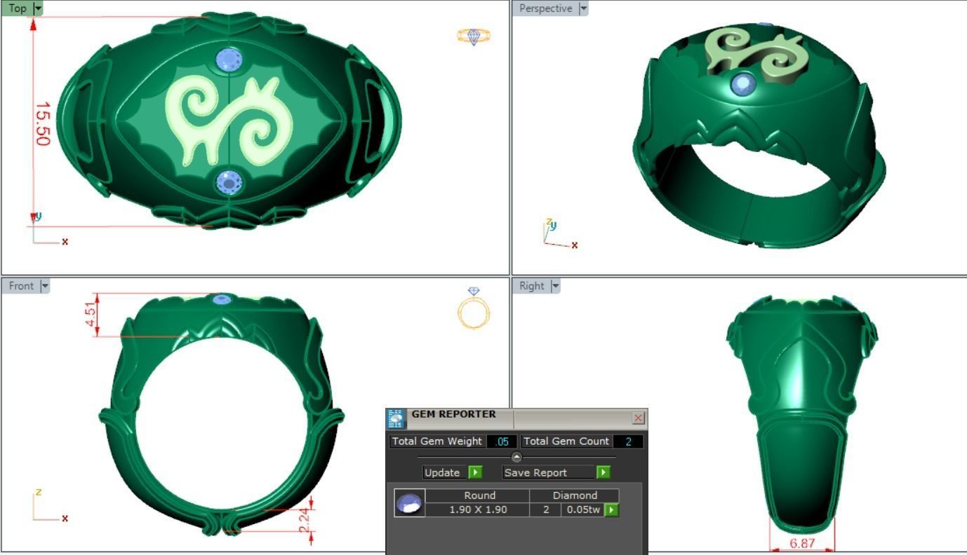 Tango or Ring  for Man Collection  3D print model_11
