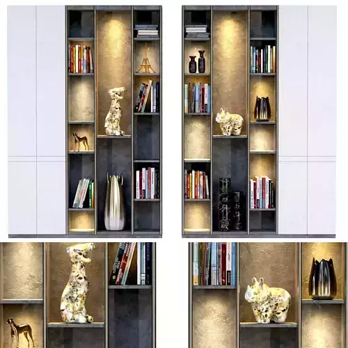 Wardrobe with decor 5