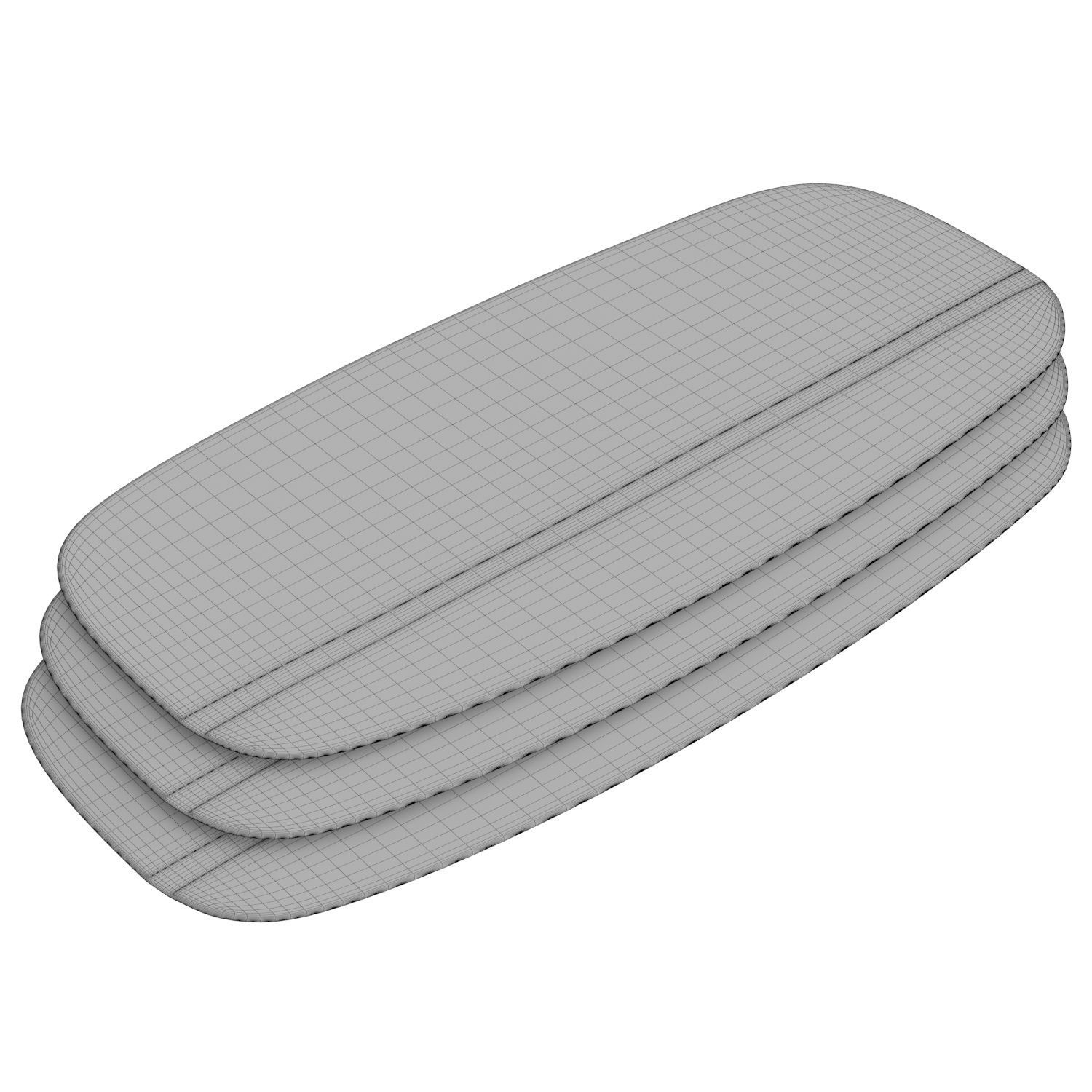 Oona Rug 90x200 3D model_4