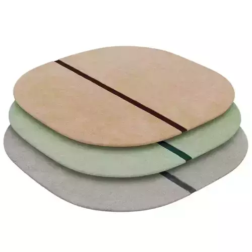 Oona Rug 140x140 3D model