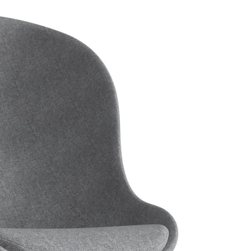 Hyg Lounge Chair High Oak 3D model_2