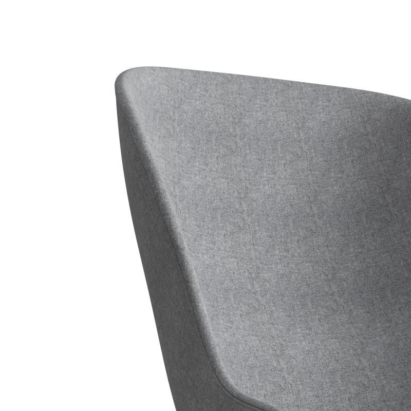 Hyg Lounge Chair High Oak 3D model_1