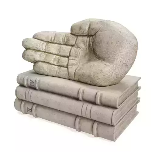 Roman palm sculpture