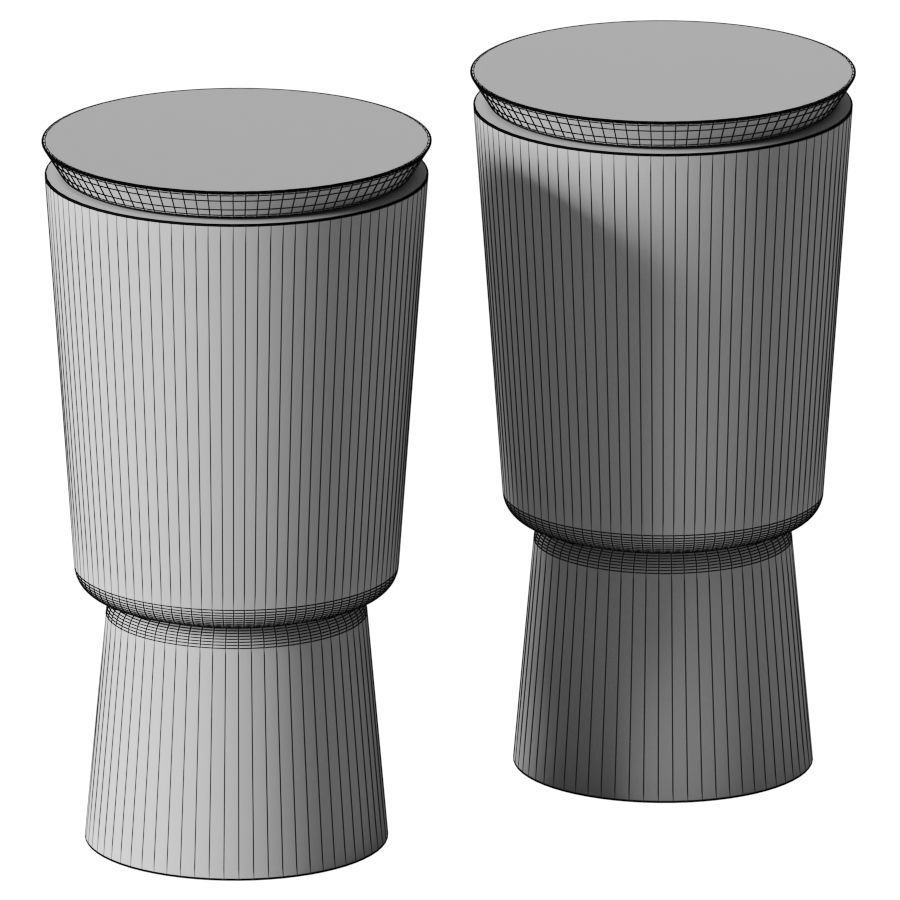 Plinth coffee table - Alentes 3D model_1