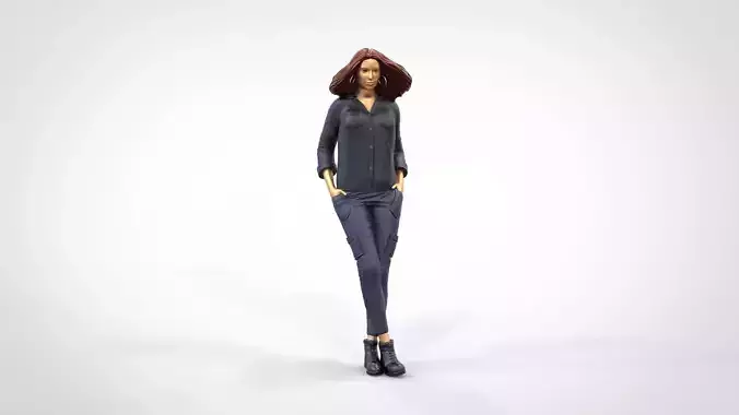 N3 F9 Mia Toretto Jordana Brewster in fast and furious 3D print model