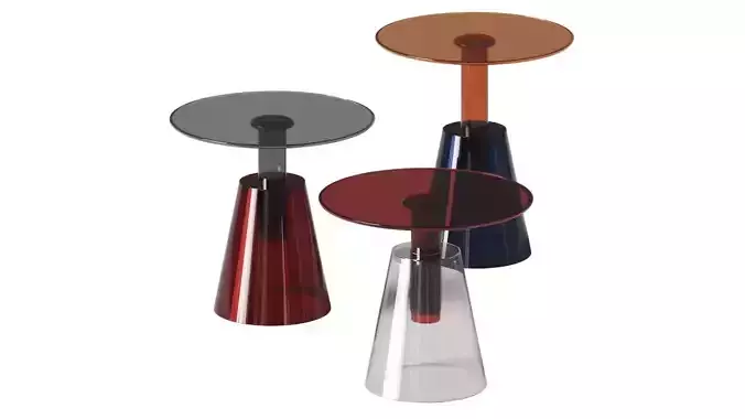 Ilia coffee tables set by ENNE