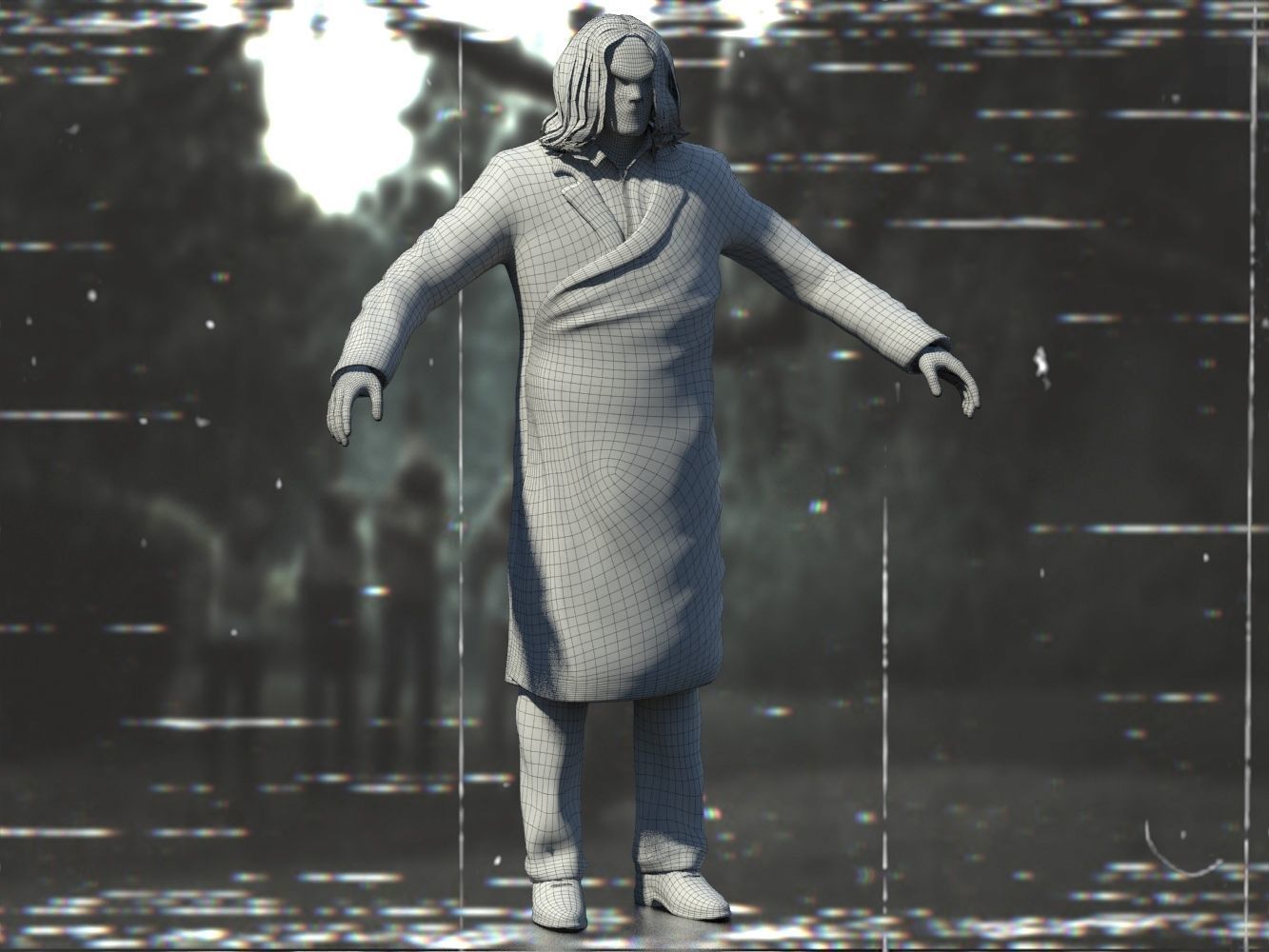 Bagul from  Sinister Low-poly 3D model_6