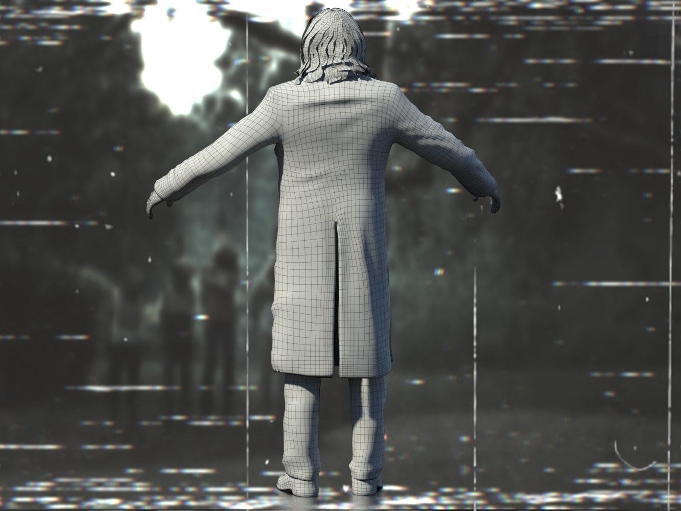 Bagul from  Sinister Low-poly 3D model_7