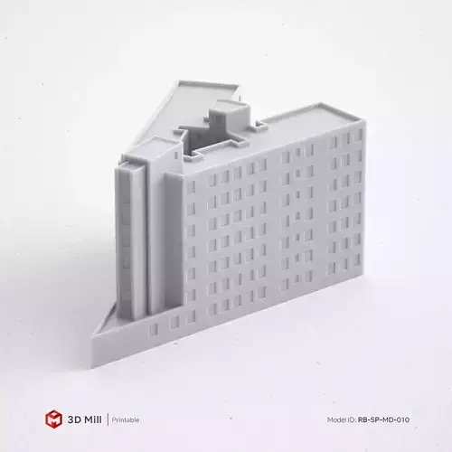 3D Print miniature building RB-SP-MD-010