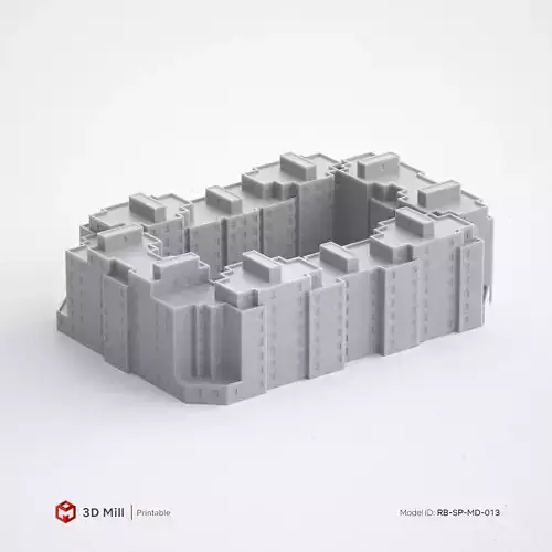 3D Print miniature building RB-SP-MD-013