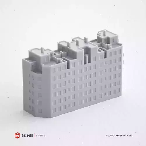 3D Print miniature building RB-SP-MD-014