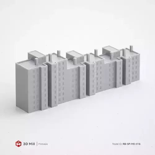 3D Print miniature building RB-SP-MD-016