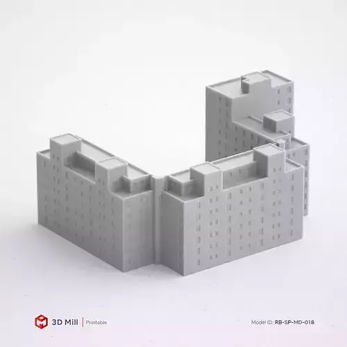 3D Print miniature building RB-SP-MD-018