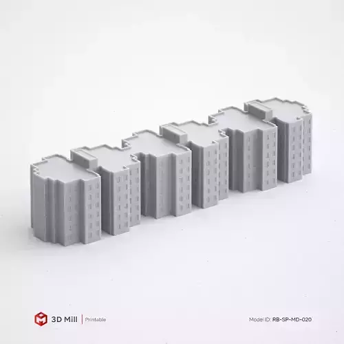 3D Print miniature building RB-SP-MD-020