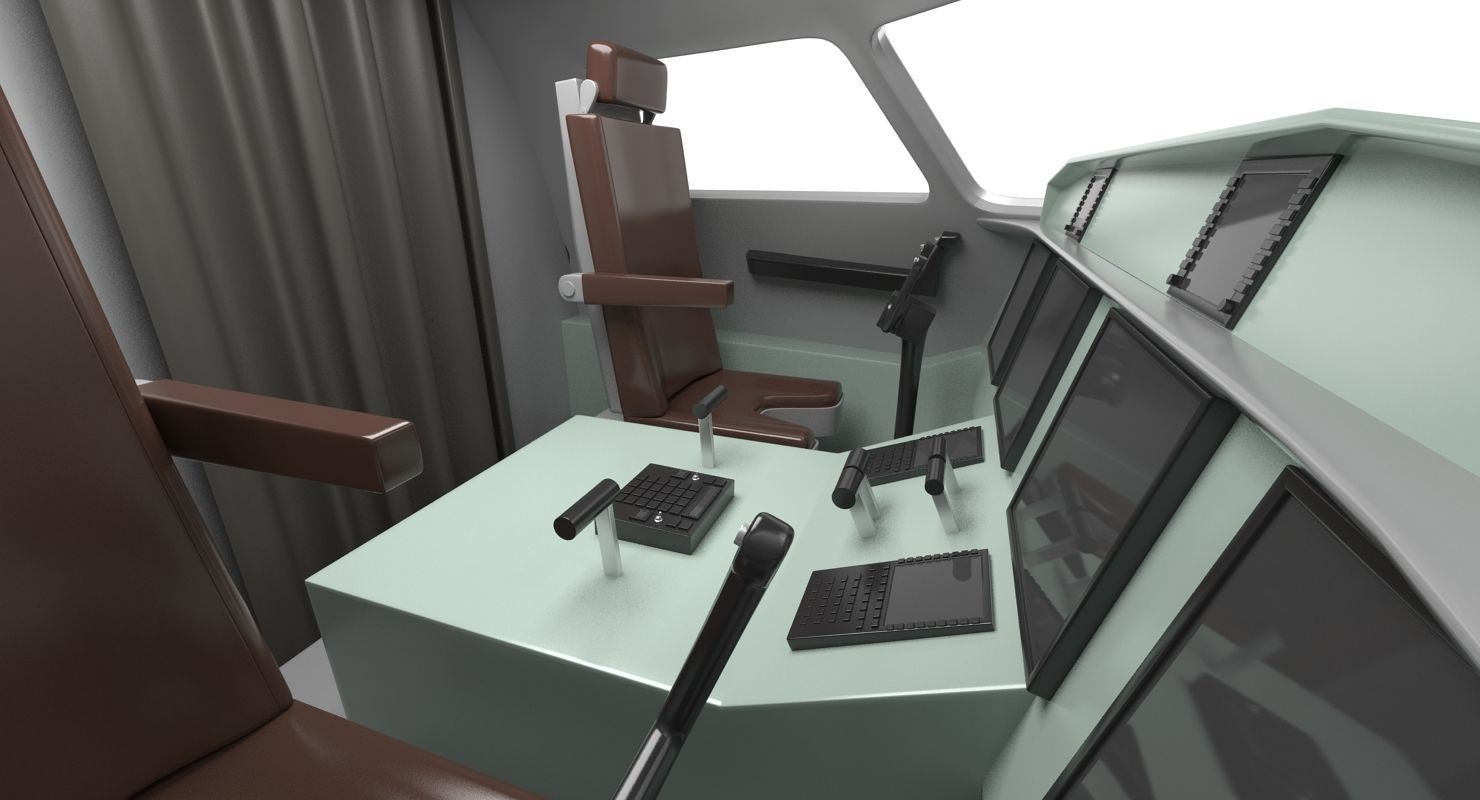 Business Jet Global 6000 3D model_22