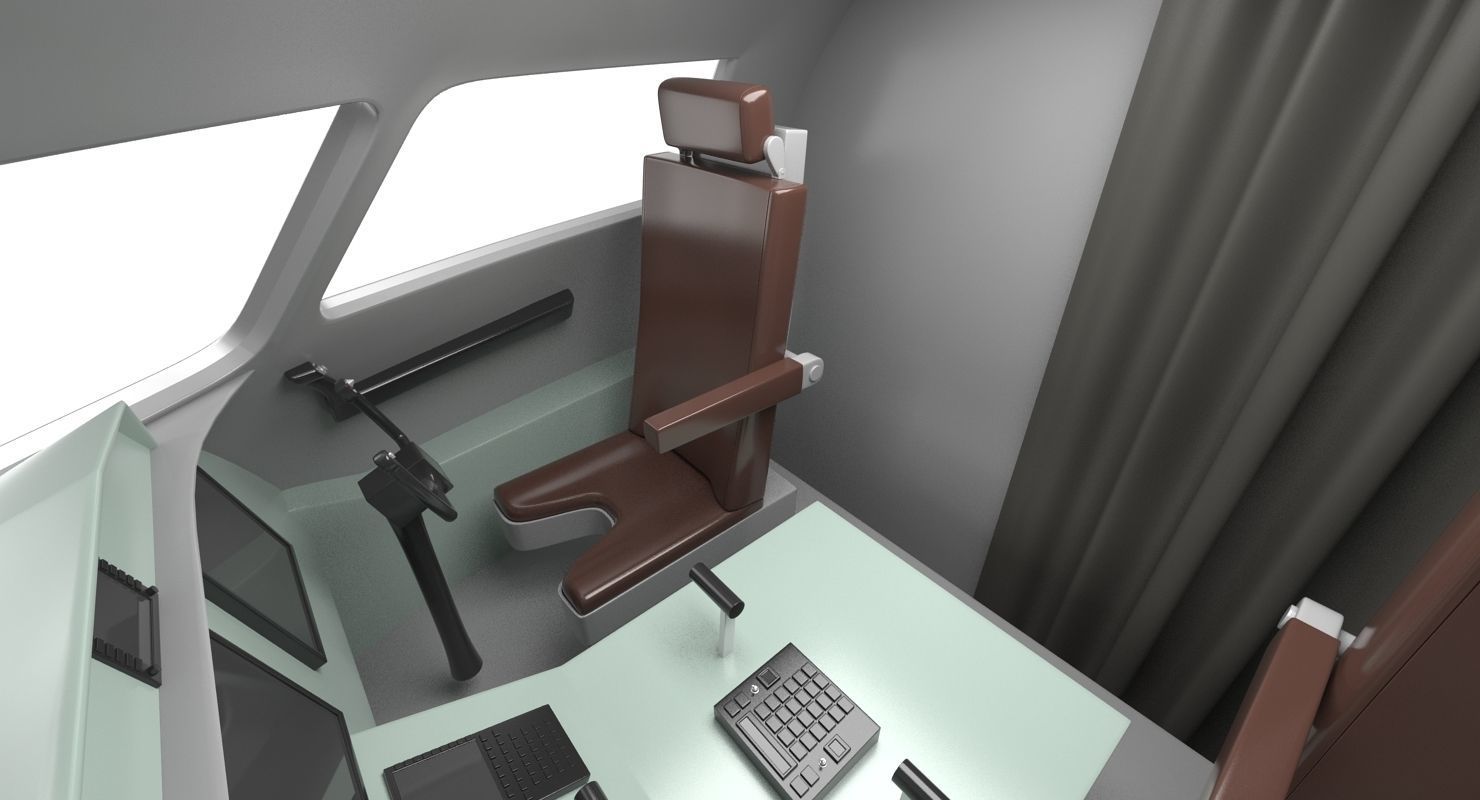 Business Jet Global 6000 3D model_24