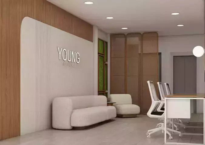 Muji Style Office 3D model