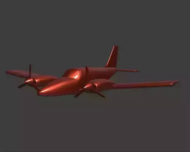 PA-34 Piper Seneca 3 3D print model