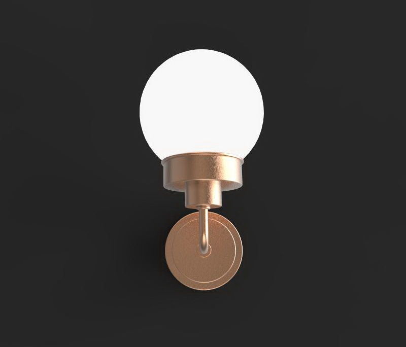Wall Lamp 3D model_1