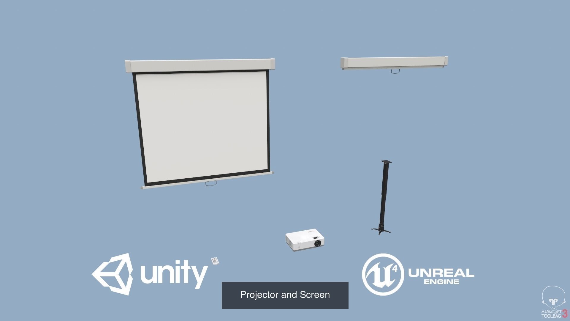 Classroom Props Pack 3D Model Collection_18
