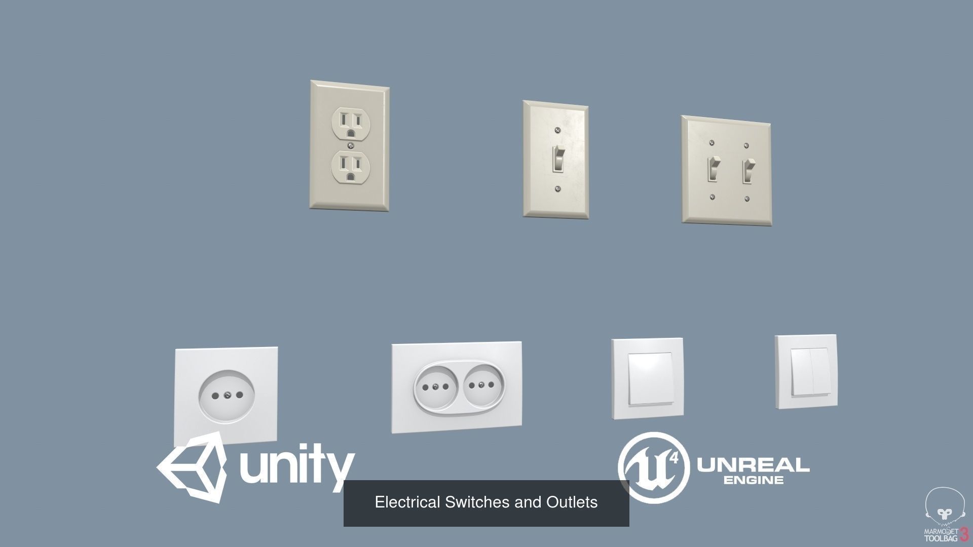 Classroom Props Pack 3D Model Collection_20