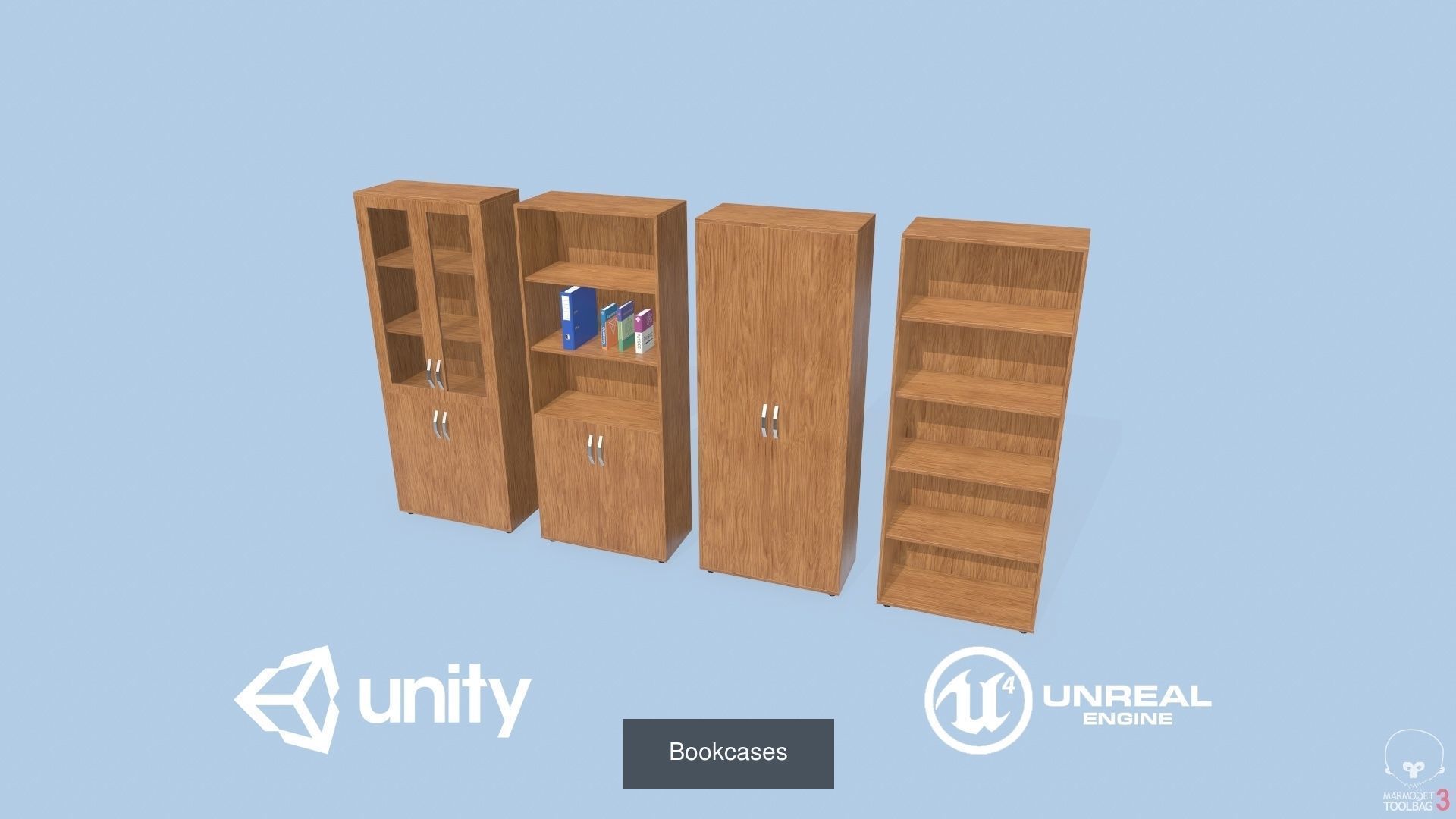 Classroom Props Pack 3D Model Collection_16