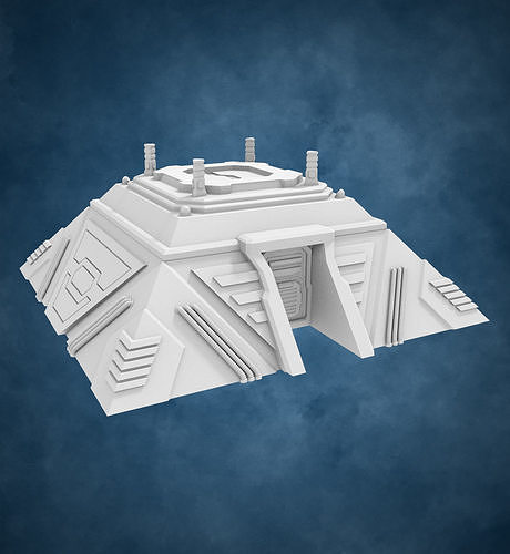 MISSILE STATION - II 3D print model