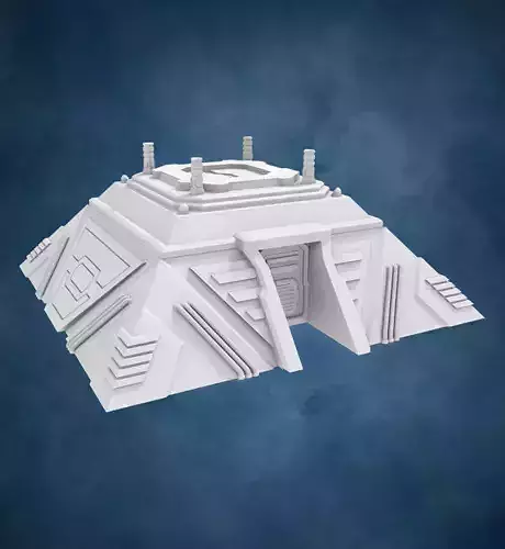 MISSILE STATION - II 3D print model