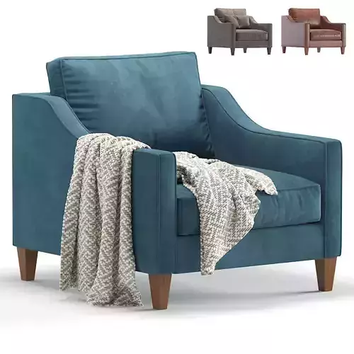 Paidge Chair Westelm Velvet and Leather