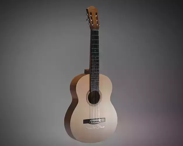 Guitare with signature 