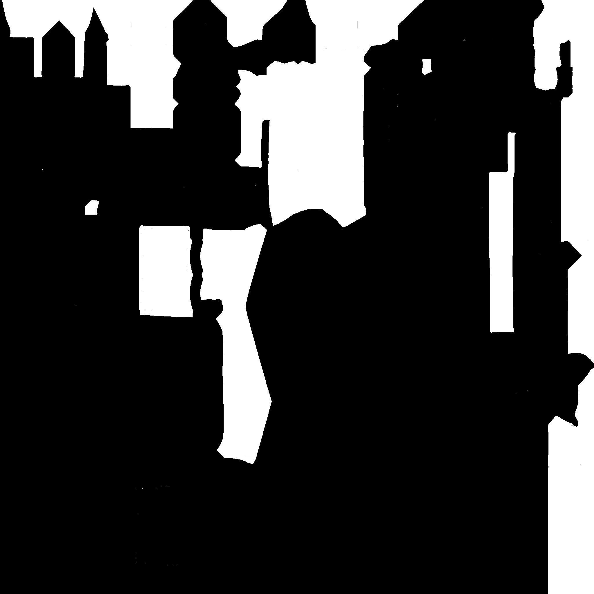 Wheelchair 08 Black - Character Design Accessory Inclusive Low-poly 3D model_18