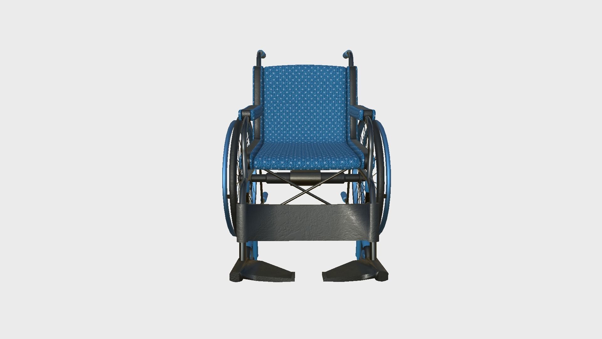 08 Wheelchairs Colors - Character Design Accessory Inclusive 3D Model Collection_39
