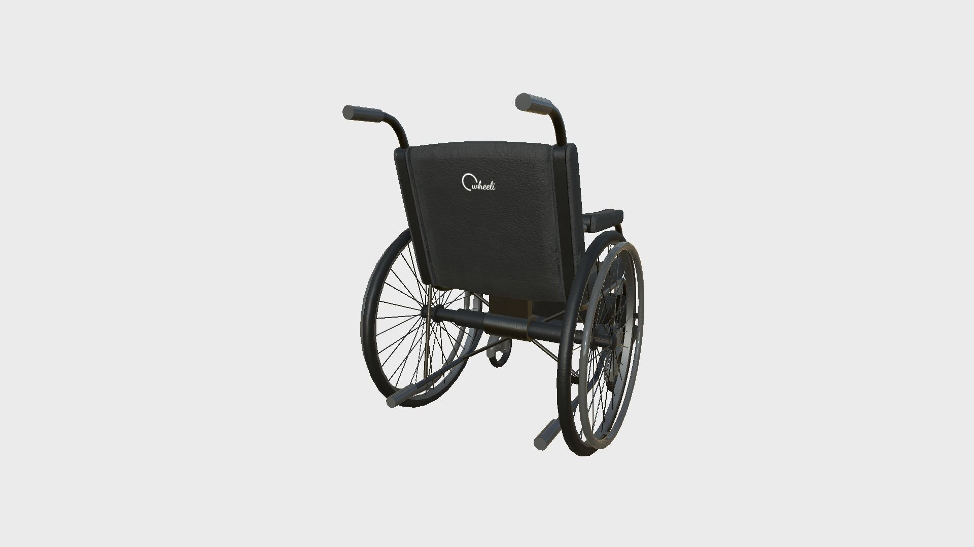 08 Wheelchairs Colors - Character Design Accessory Inclusive 3D Model Collection_38