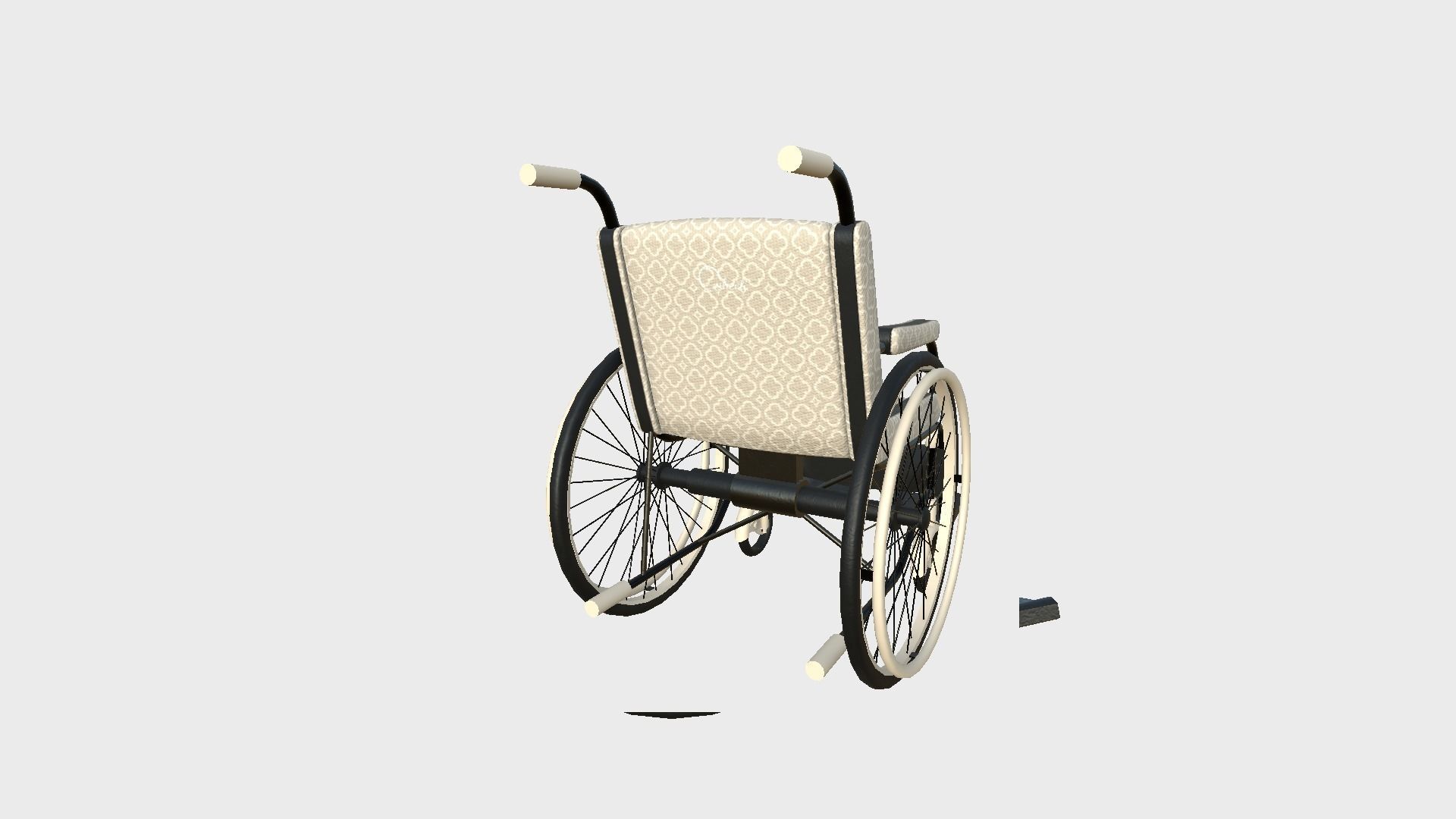 08 Wheelchairs Colors - Character Design Accessory Inclusive 3D Model Collection_37
