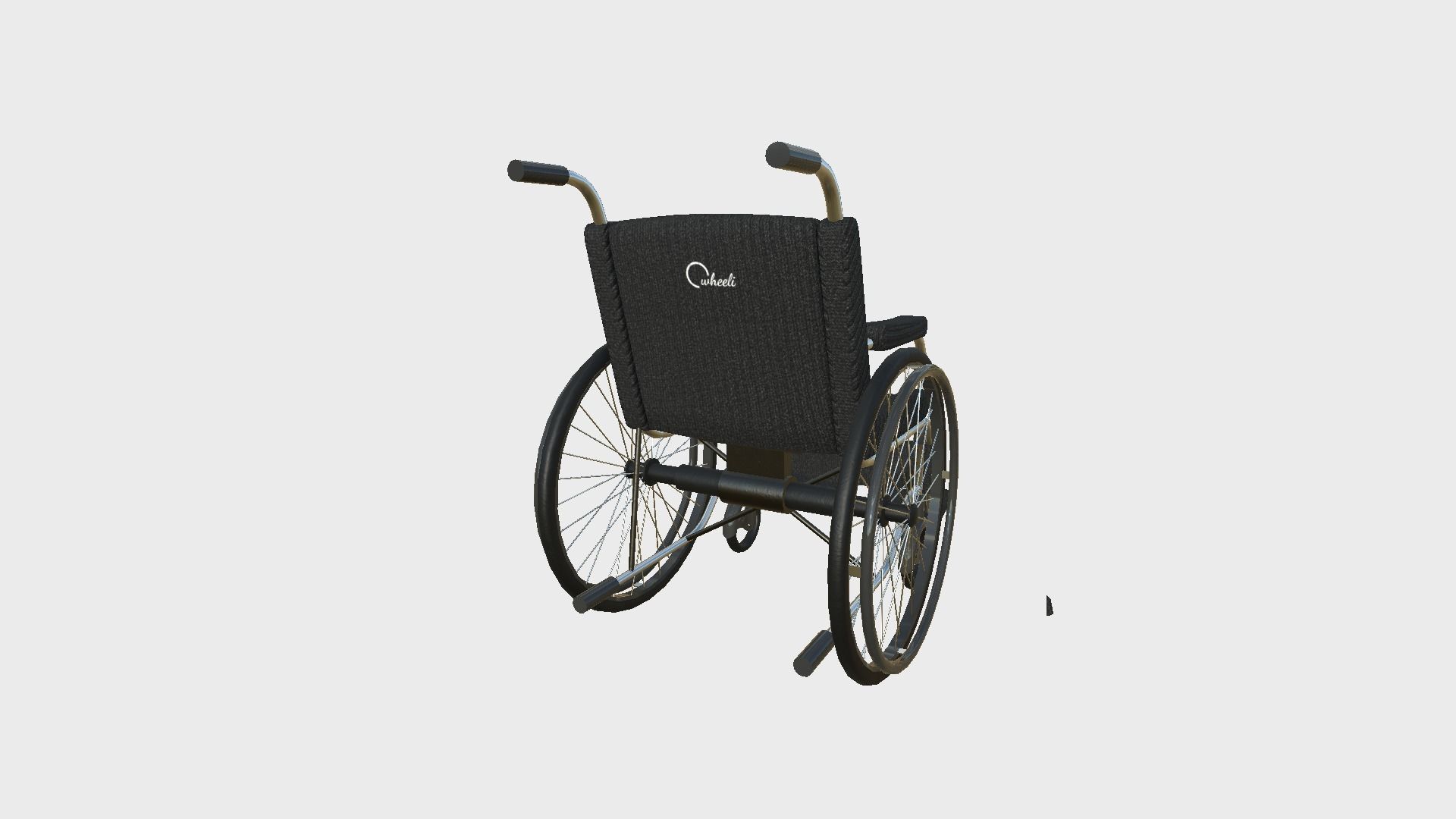 08 Wheelchairs Colors - Character Design Accessory Inclusive 3D Model Collection_18