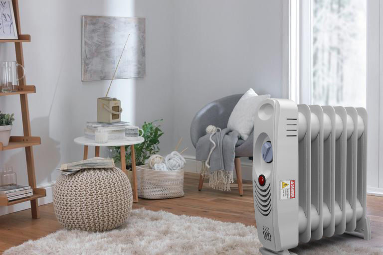 electric heater radiator  Low-poly 3D model_1