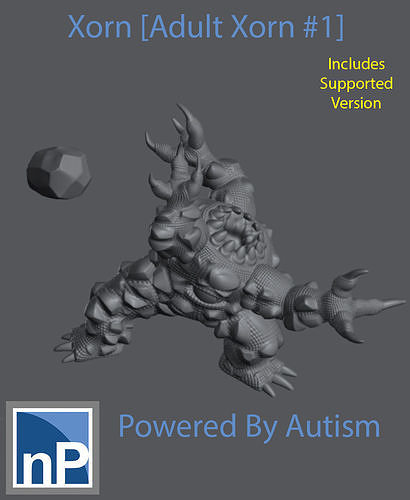 Xorn Adult Free 3D print model