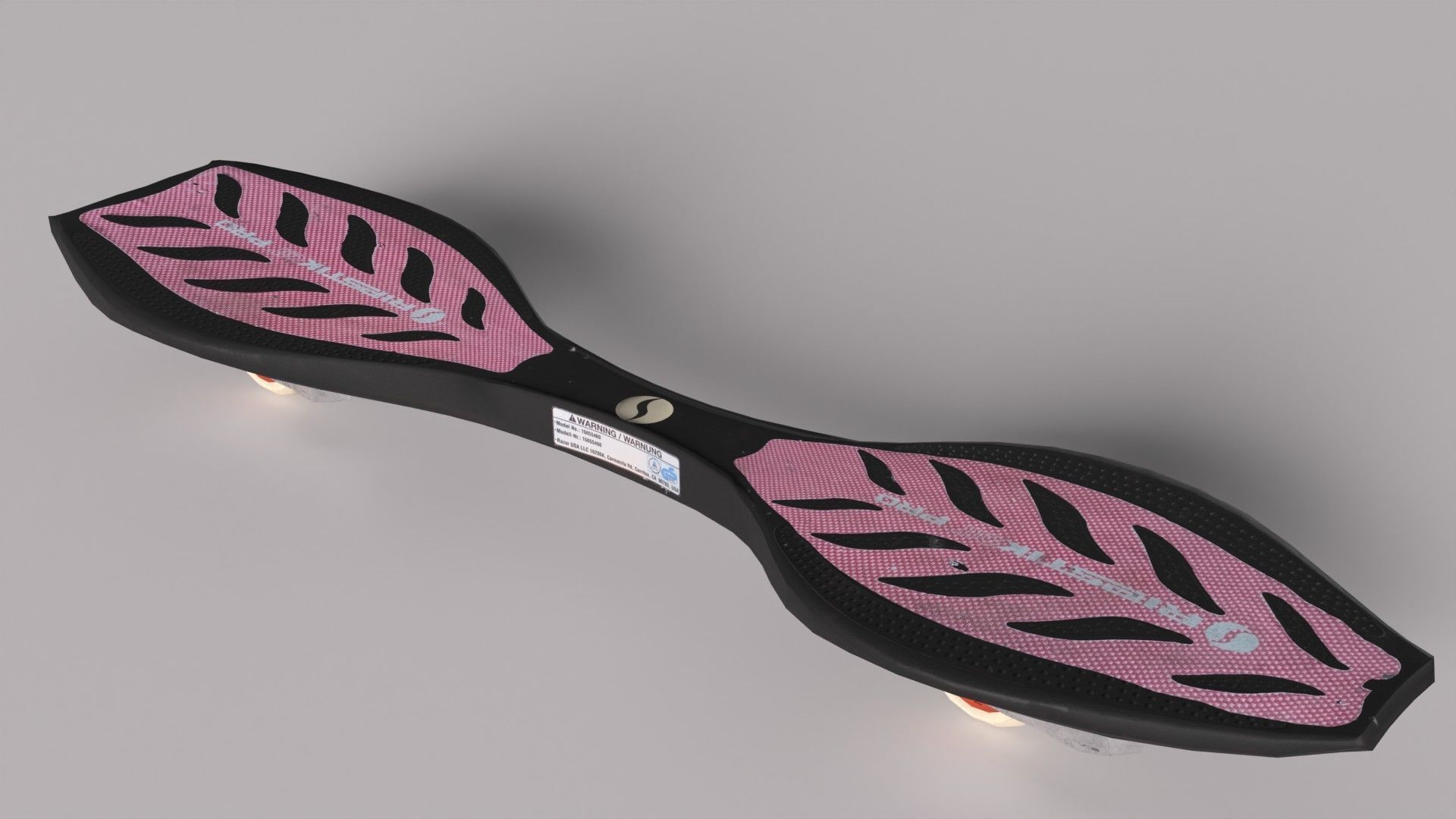 Waveboard hoveboard leaves free VR / AR / low-poly 3D model | CGTrader