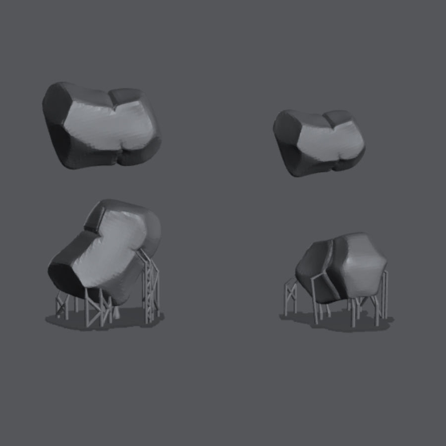 Xorn Adults - 3 variants 3D print model_4