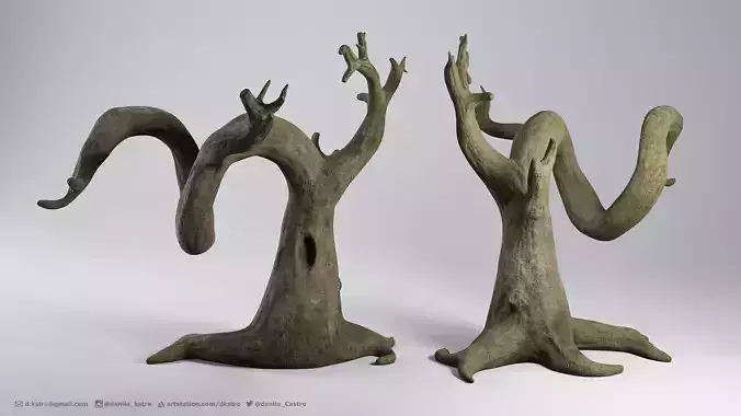 Stylized Tree - 3D model