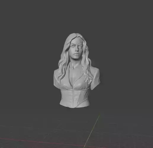 Anne Hathaway  3D print model