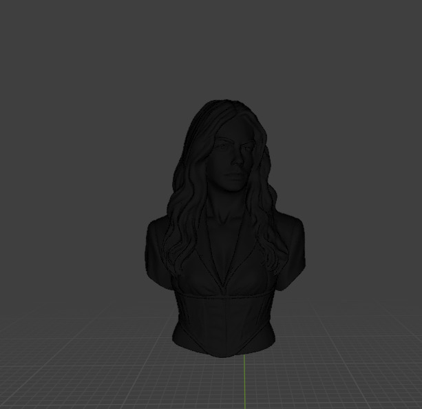 Anne Hathaway  3D print model_22